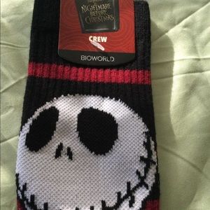 NWT Disney Nightmare Before Christmas Crew Socks